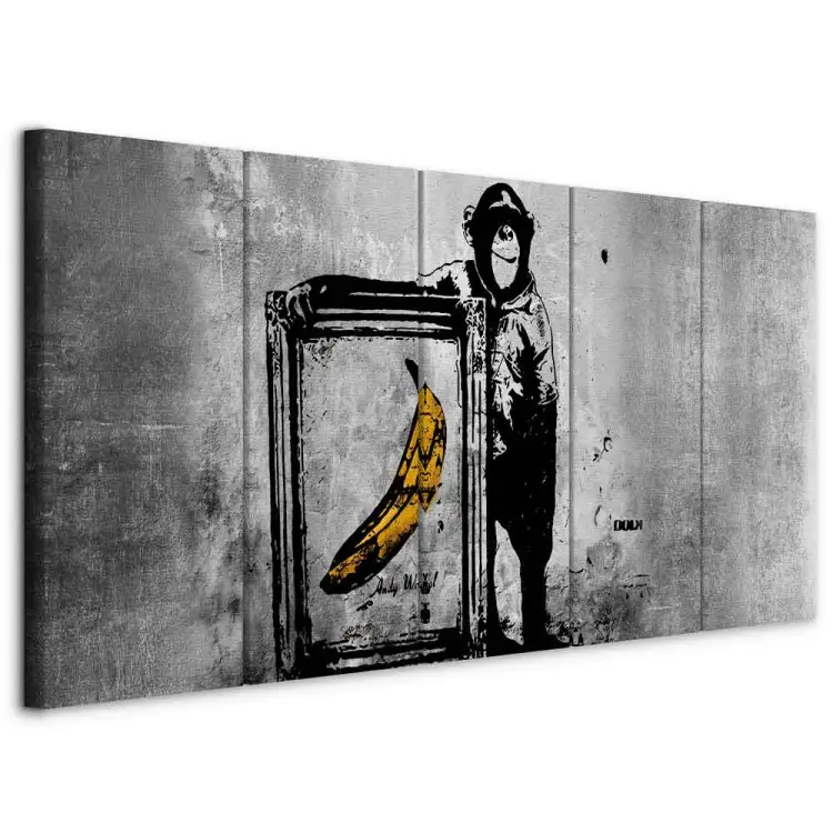 Banksy: Apa med ram