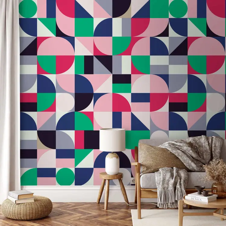 Geometrisk mosaik (färg)