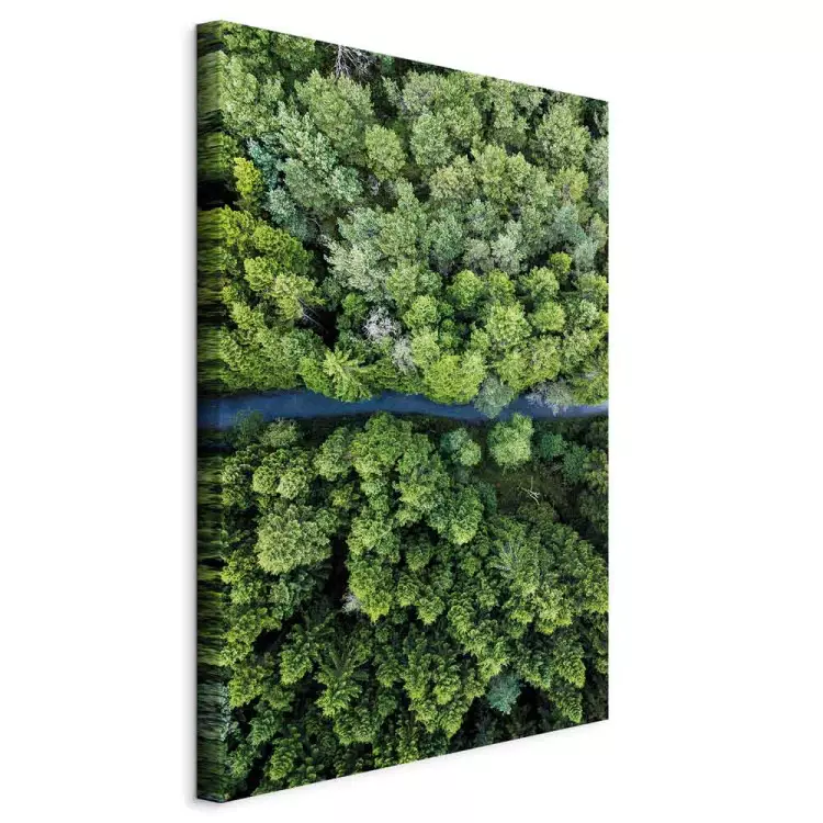 Väg genom skogen (1-del) vertikal