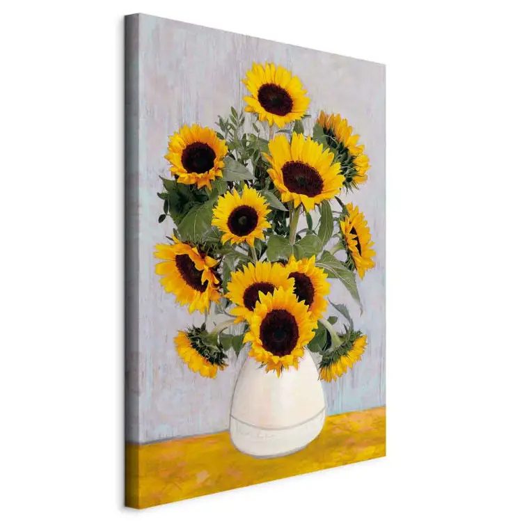 Van Goghs solrosor vertikal