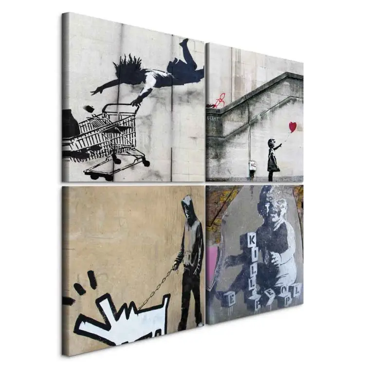 Banksy - fyra kreativa idéer