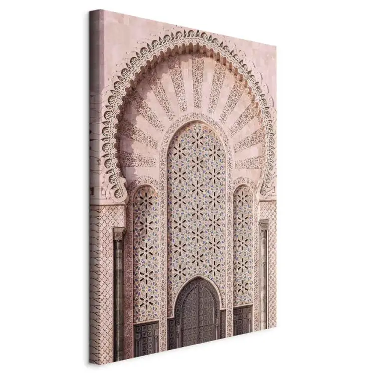 Dekorerad port vertikal - arkitektur i arabiskt tema
