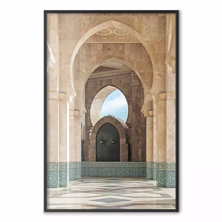 Bågar - fotografi av ett marockanskt tempel med kolonner