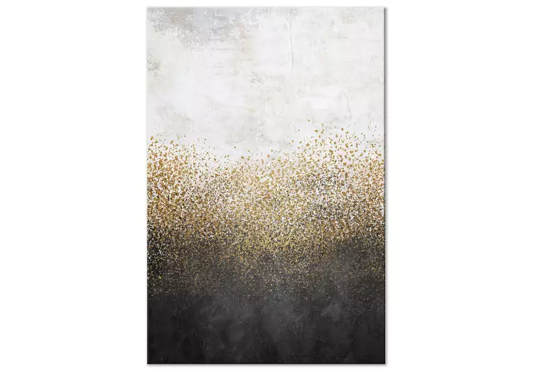 Löst guld (1-del) vertikal - Abstrakt guldig textur
