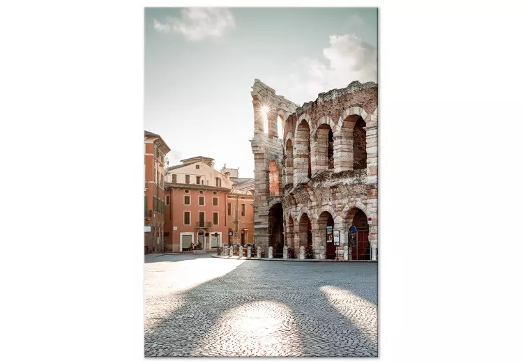 Verona amfiteater - foto av italiensk arkitektur på en solig dag