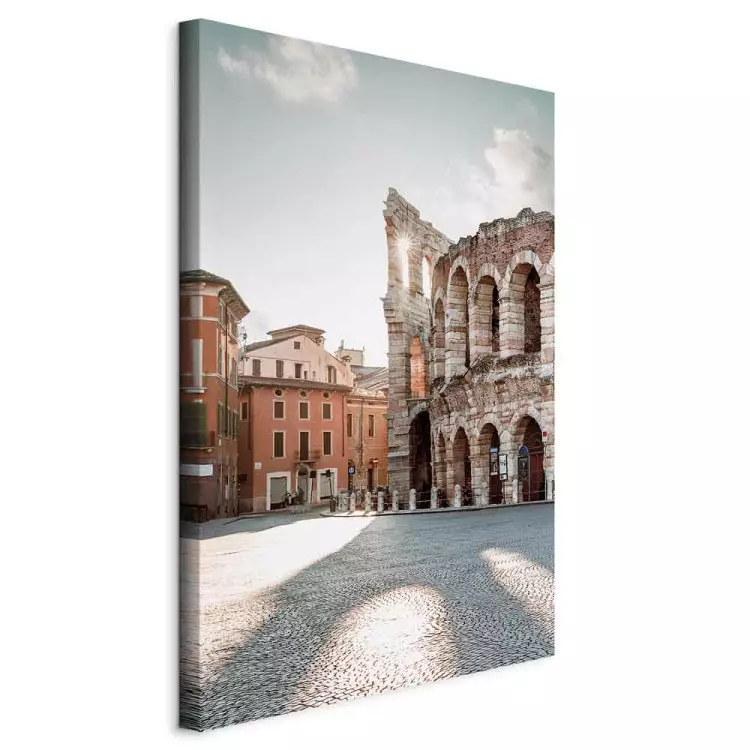 Verona amfiteater - foto av italiensk arkitektur på en solig dag