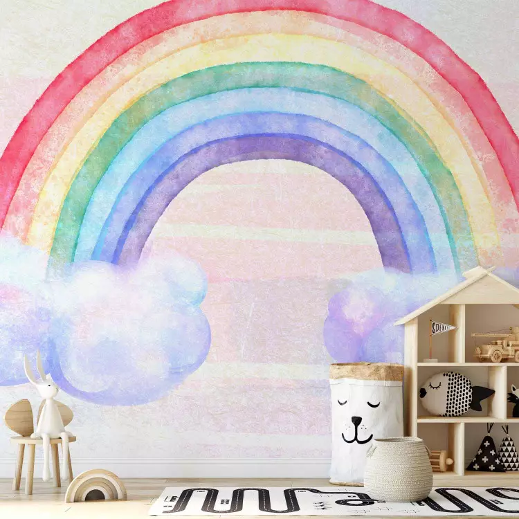 Rainbow magic - en komposition som passar perfekt i ett flickrum.