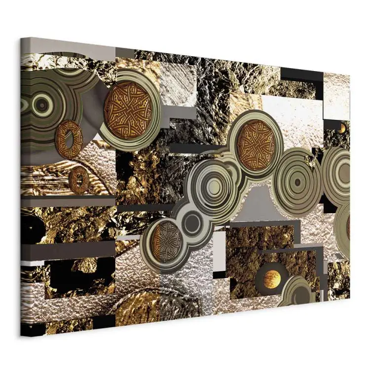 Abstraktion i Ornament - Gyllene motiv enligt Klimt