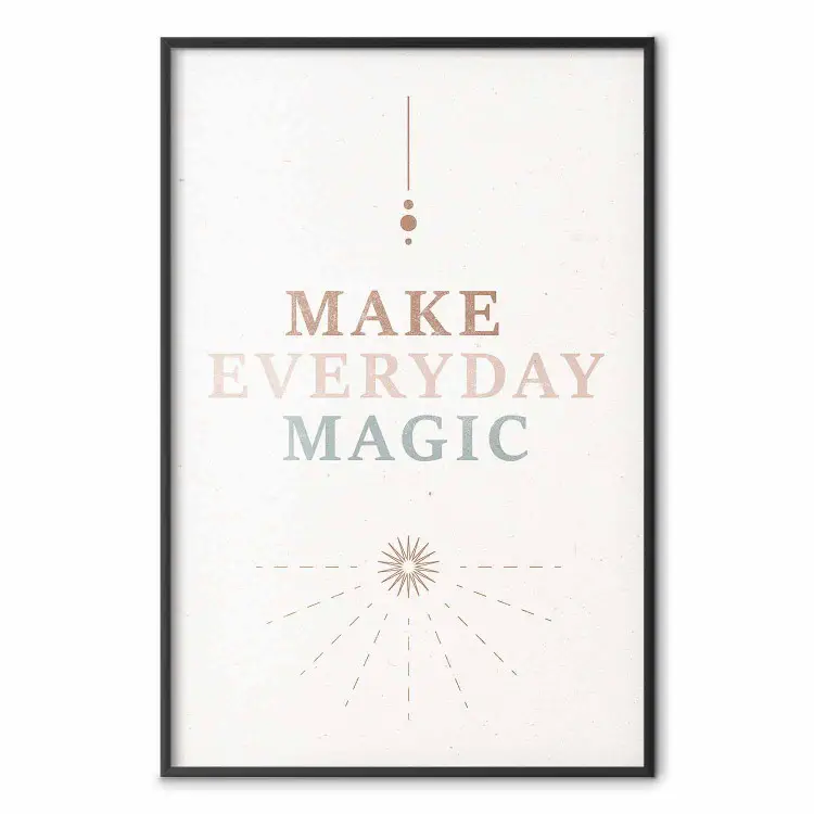 Everyday magic - upplyftande bokstäver och utsmyckningar