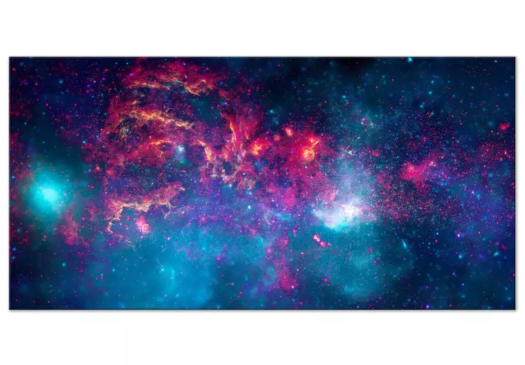 Kosmiska konstellationer - Vintergatan sedd genom ett teleskop
