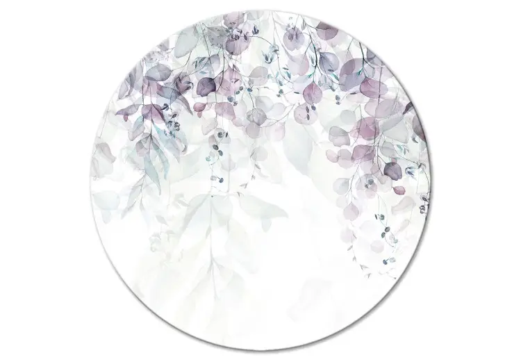 Aubergineväxter - en transparent sort med lila och mörkblå blad