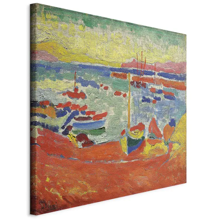 K nda Konstverk Andr Derain B t Vid Collioure Bimago k-nda-konstverk-andr-derain-b-t-vid-collioure-bimago