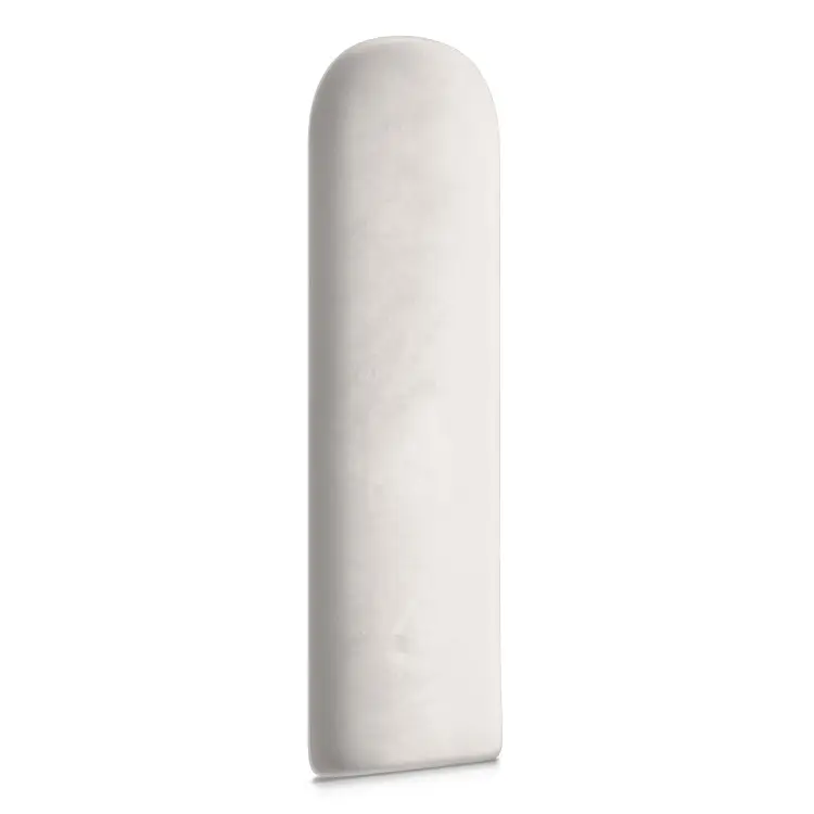 Stoppad väggpanel oval kräm