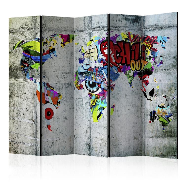 Rumsavdelare Graffiti World [Room Dividers]