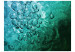 Fototapet Havsvatten - turkos havsvattenlandskap med bubblor för rummet 61050 additionalThumb 1