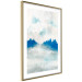 Affischer Blue Forest - Delicate, Hazy Landscape in Blue Tones 145760 additionalThumb 4