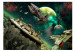 Fototapet Galaxin erövrar - rymdmotiv med en flotta av rymdskepp för tonåringar 61131 additionalThumb 1