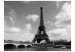 Fototapet Stadsarkitektur i Paris - floden Seine bredvid Eiffeltornet 59882 additionalThumb 1