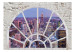 Fototapet Utsikt från fönstret i New York - nattvy över stadens arkitektur 62345 additionalThumb 1