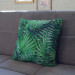 Mikrofiberkudda Palms and leaves - botanical composition, monstera in shades of green cushions 146795 additionalThumb 4