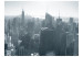 Fototapet New Yorks skyline svart och vitt 61637 additionalThumb 1