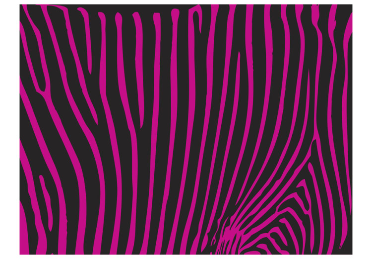 Fototapet Zebra pattern (violett) 61008 additionalImage 1