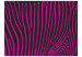 Fototapet Zebra pattern (violett) 61008 additionalThumb 1