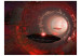 Fototapet Galaxin erövrar - utomjordingar i en rymdfarkost som flyger ut i rymden för tonåringar 61129 additionalThumb 1