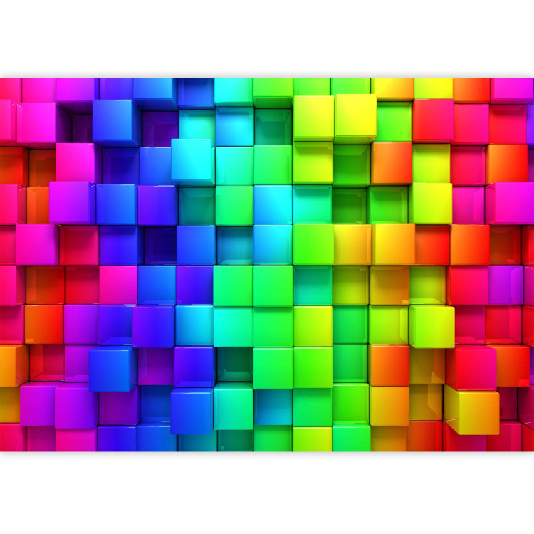 Fototapet Colourful Cubes 61949 additionalImage 3