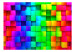 Fototapet Colourful Cubes 61949 additionalThumb 1